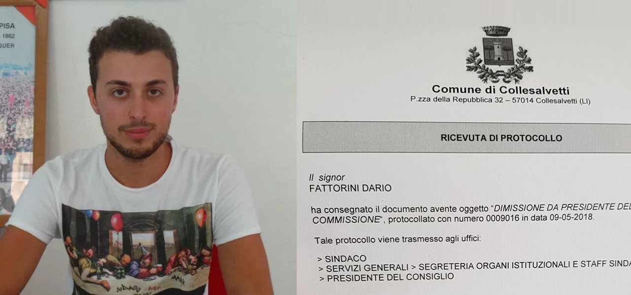 “CITTADINANZA ATTIVA” NON DECOLLA, FATTORINI SI DIMETTE