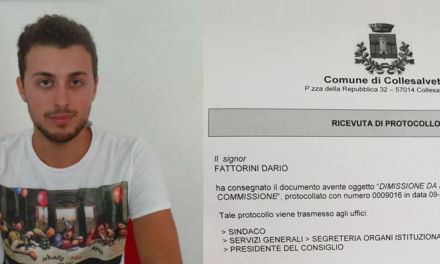 “CITTADINANZA ATTIVA” NON DECOLLA, FATTORINI SI DIMETTE