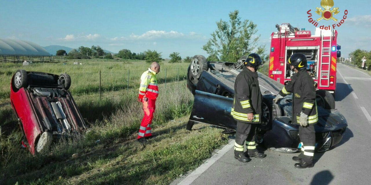 SPAVENTOSO INCIDENTE SULLA 555 FRA STAGNO E GUASTICCE