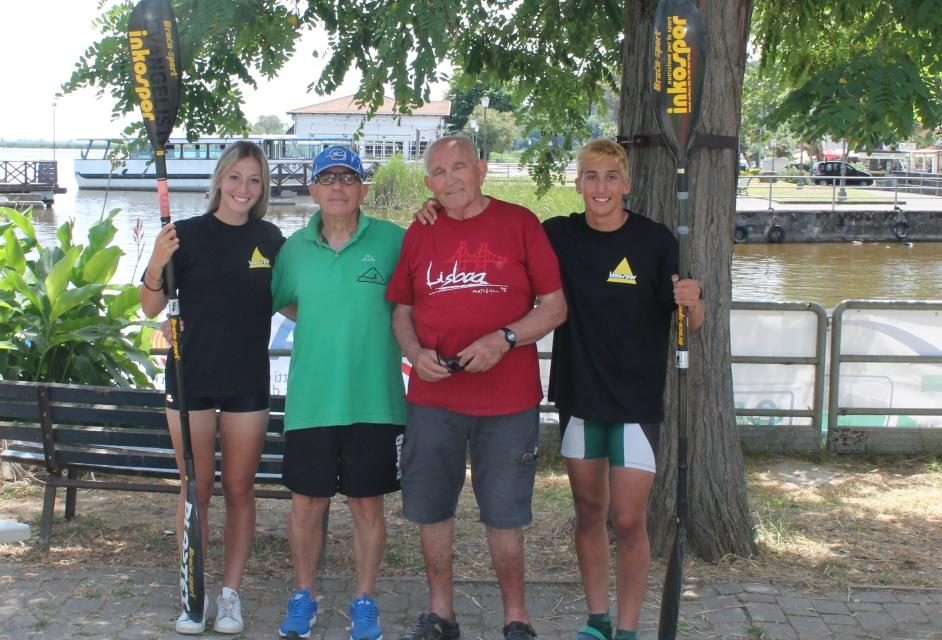GLI ATLETI DEL CANOA CLUB STAGNO VERSO GLI EUROPEI