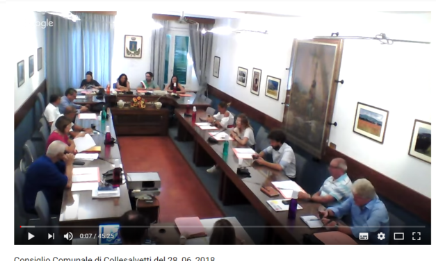 TRE SEMPLICI IDEE PER MIGLIORARE (CON POCO) IL SERVIZIO DI VIDEORIPRESA DELLE SEDUTE DEL CONSIGLIO COMUNALE