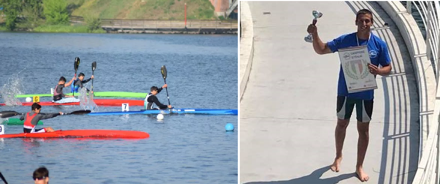 FLAVIO SPURIO CAMPIONE ITALIANO DI CANOA