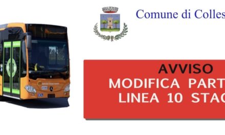 AUTOBUS: LA PARTENZA DA STAGNO PER LA LINEA 10 È ANTICIPATA ALLE 07:05 DAL 1° OTTOBRE