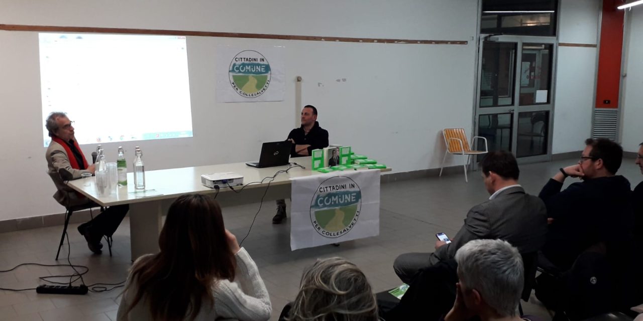 ERCOLINI A STAGNO OSPITE DI “CITTADINI IN COMUNE” FA IL PUNTO SULLA SITUAZIONE DEI RIFIUTI