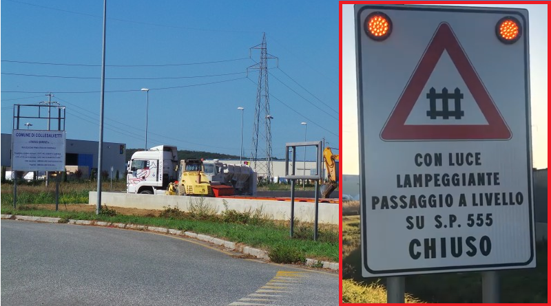 INSTALLATI E FUNZIONANTI I PANNELLI SEGNALATORI DELLO STATO DEL PASSAGGIO A LIVELLO GUASTICCE-STAGNO