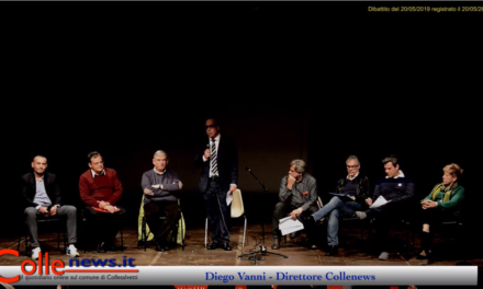 PUBBLICATO IL VIDEO DEL DIBATTITO ELETTORALE DI COLLENEWS