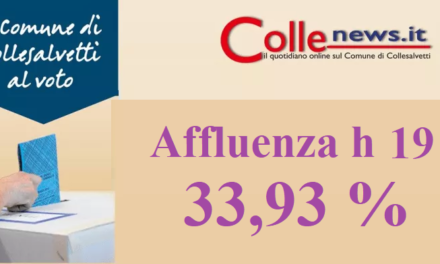 BALLOTTAGGIO: ALLE 19 HA VOTATO IL 33,93%