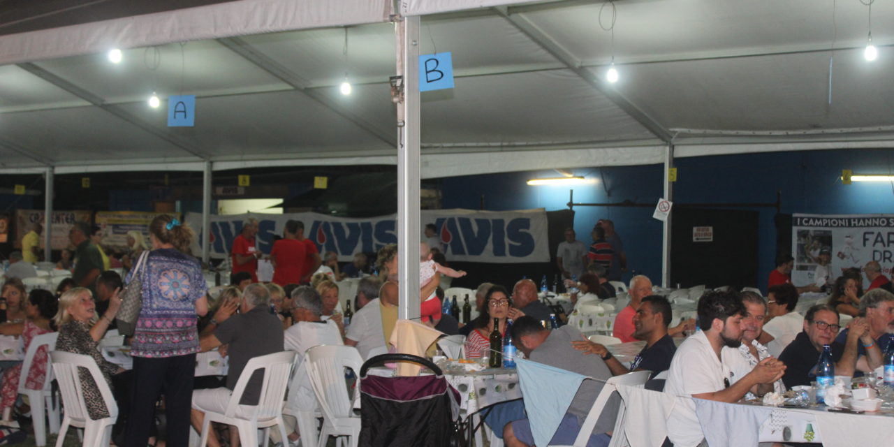 A STAGNO SI STA IN ALLEGRIA ALL’INSEGNA DELLA SOLIDARIETÀ CON LA “FESTA DEL DONATORE” DELL’AVIS