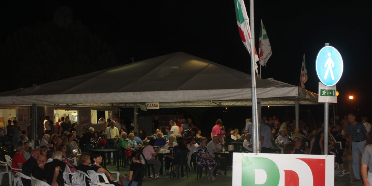 LA FESTA DE L’UNITÀ DI VICARELLO FRA DIBATTITI SUL FUTURO DEL TERRITORIO, CIBO, MUSICA E DANZE