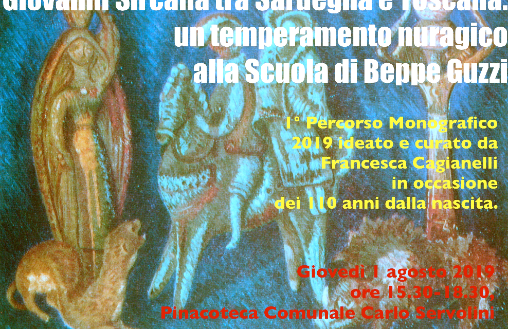1° AGOSTO, ULTIMO GIORNO DI APERTURA DELLA PINACOTECA COLLIGIANA, SARÀ DEDICATO A GIOVANNI SIRCANA