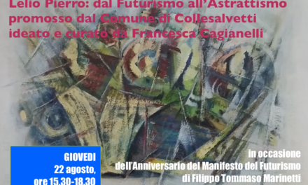 ATTESA PER LA RIAPERTURA DELLA PINACOTECA SERVOLINI. SARÀ IL 22 AGOSTO CON UN PERCORSO DEDICATO A PIERRO