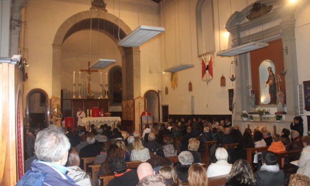 CHIESA GREMITA A VICARELLO PER IL CONFERIMENTO DEL SACRAMENTO DELLA CRESIMA