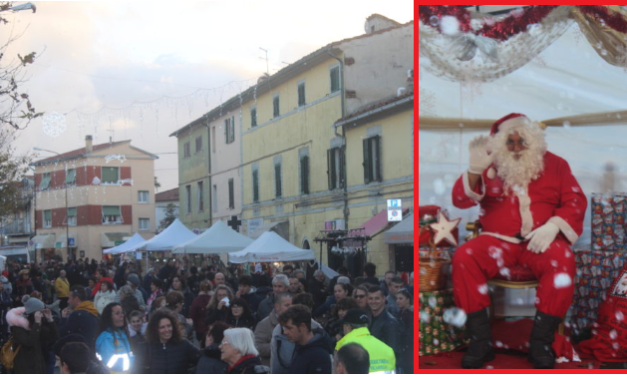 VICARELLO ENTRA NEL CLIMA DELLE FESTE CON I MERCATINI DI NATALE