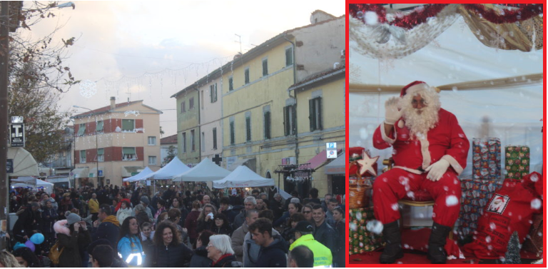 VICARELLO ENTRA NEL CLIMA DELLE FESTE CON I MERCATINI DI NATALE