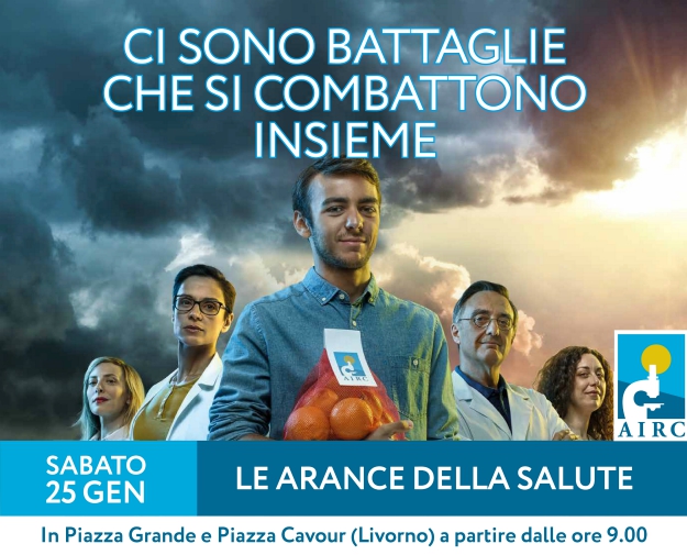 “ACQUISTARE LE ARANCE DELLA SALUTE PER RACCOGLIERE FONDI A FAVORE DELLA RICERCA SUL CANCRO”