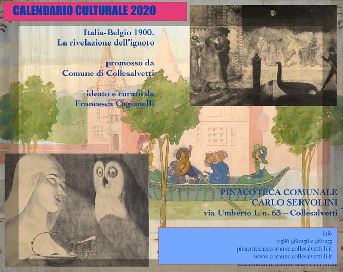AL VIA IL CALENDARIO CULTURALE 2020 DELLA PINACOTECA COLLIGIANA “CARLO SERVOLINI”