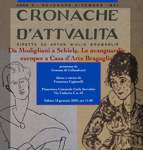 ALLA PINACOTECA COLLIGIANA “DA MODIGLIANI A SCHIELE. LE AVANGUARDIE EUROPEE A CASA D’ARTE BRAGAGLIA”