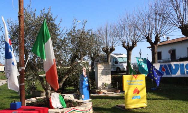 INAUGURATO A STAGNO IL MONUMENTO DEDICATO AI VOLONTARI SCOMPARSI DEL GRUPPO AVIS