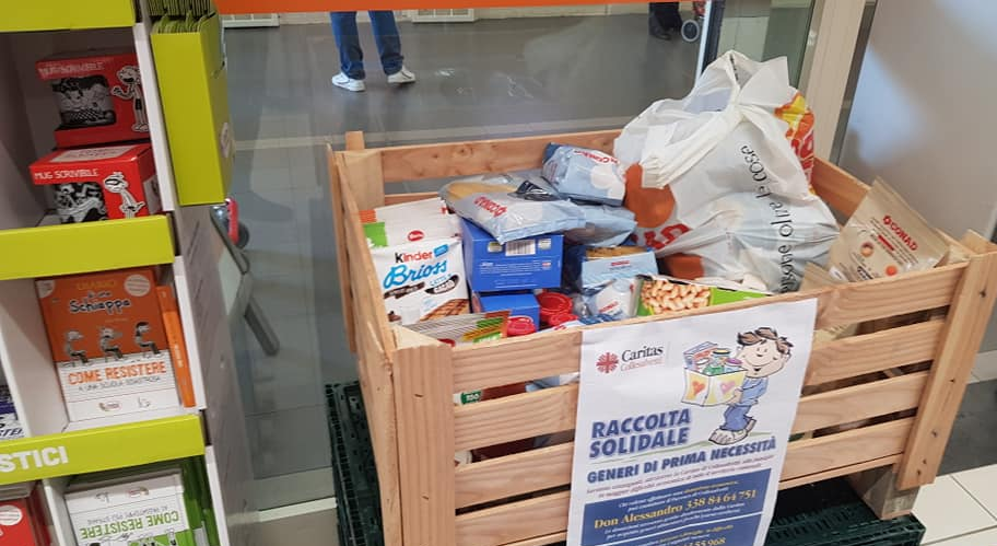 LA CARITAS COLLESALVETTI RINGRAZIA TUTTI COLORO CHE HANNO CONTRIBUITO AD AIUTARE CHI SI TROVA IN DIFFICOLTÀ”