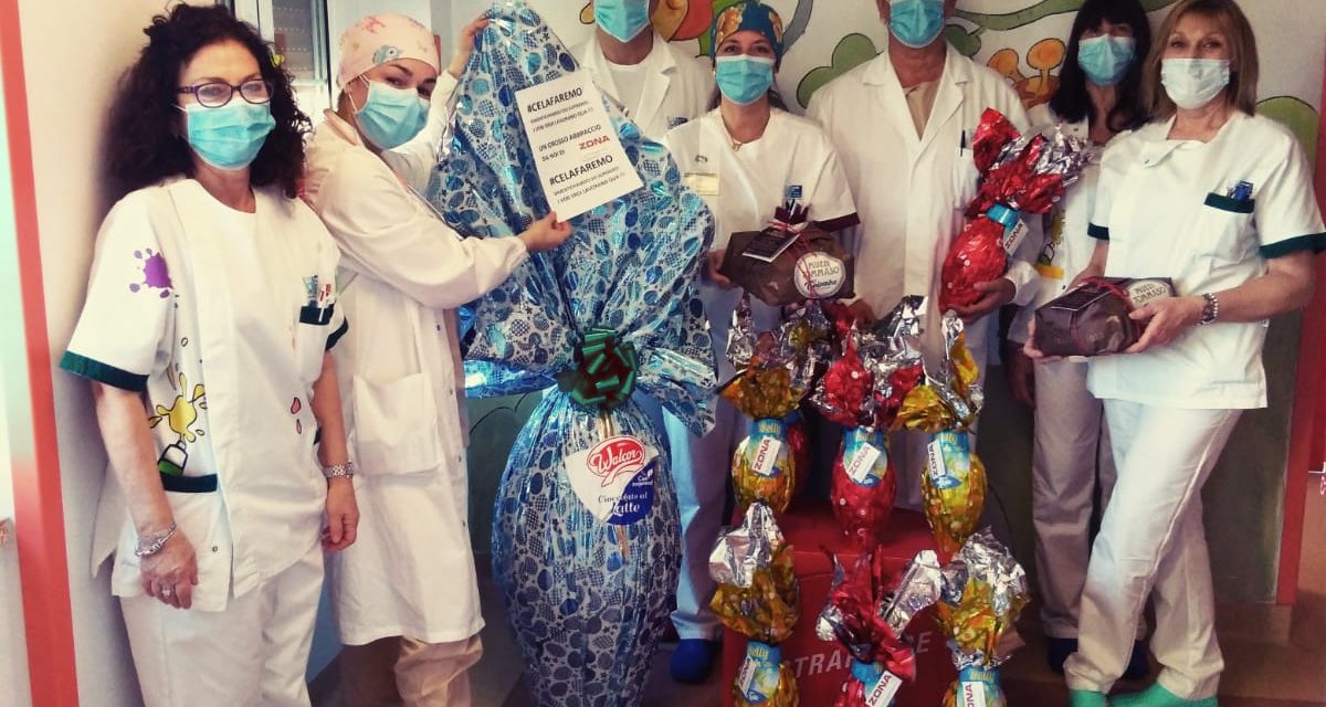 SOLIDARIETÀ PASQUALE: DONATE UOVA DI PASQUA AL REPARTO DI PEDIATRIA DELL’OSPEDALE DI LIVORNO