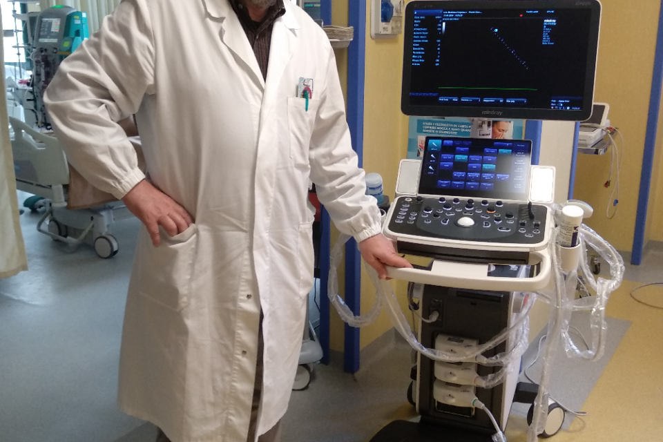 CON LE DONAZIONI ACQUISTATO UN ECOCARDIOGRAFO DI ALTO LIVELLO PER IL PRONTO SOCCORSO DI LIVORNO