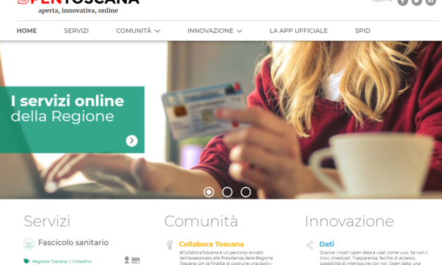 OPEN TOSCANA: COMPLETATO IL RESTYLING DEL PORTALE
