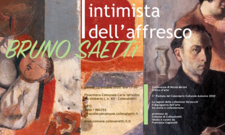 ALLA PINACOTECA DI COLLESALVETTI L’APPUNTAMENTO È CON LA CONFERENZA DI NICOLA MICIELI