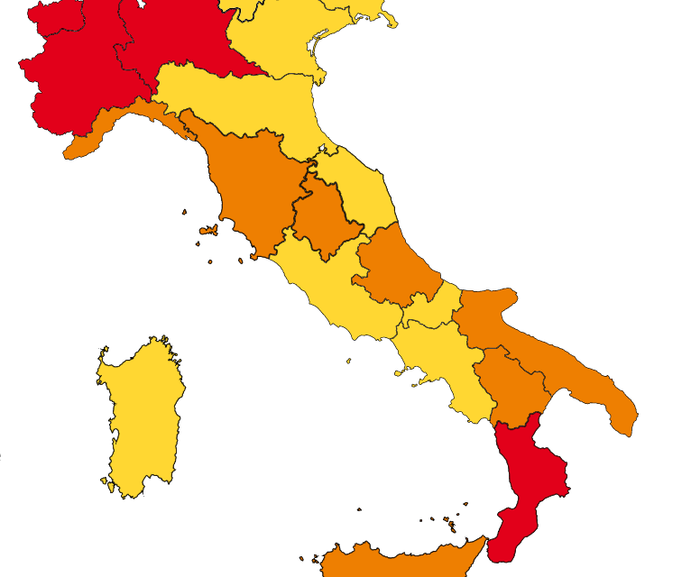 LA TOSCANA È ZONA ARANCIONE. LE FAQ DEL GOVERNO