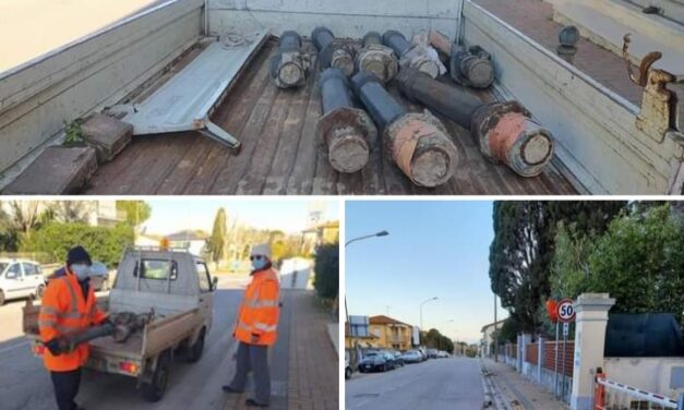 VANDALISMO A COLLESALVETTI: DIVELTI 11 PIOLI NELLA NOTTE