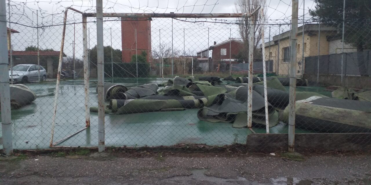 GUASTICCE: INIZIATI I LAVORI AL CAMPETTO DELLA PIAZZA