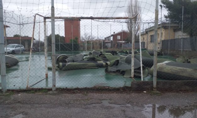 GUASTICCE: INIZIATI I LAVORI AL CAMPETTO DELLA PIAZZA