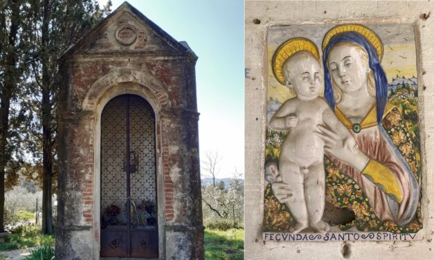 UNA PASSEGGIATA A COLLESALVETTI FINO ALLA CAPPELLA DELLA MADONNINA FRA STORIA DEL TERRITORIO E FEDE
