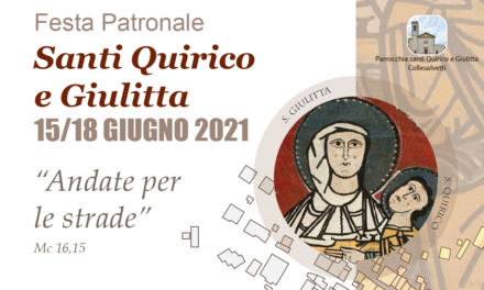 COLLESALVETTI FESTEGGIA I SANTI PATRONI QUIRICO E GIULITTA