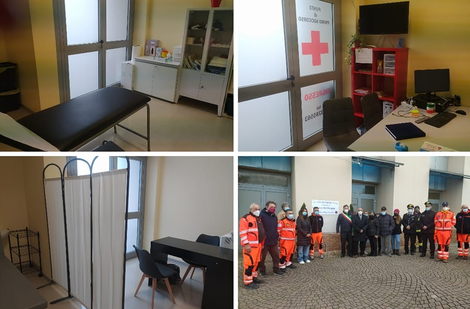 INAUGURATI A GUASTICCE (DENTRO L’INTERPORTO) I NUOVI STUDI MEDICI GESTITI DALLA PUBBLICA ASSISTENZA