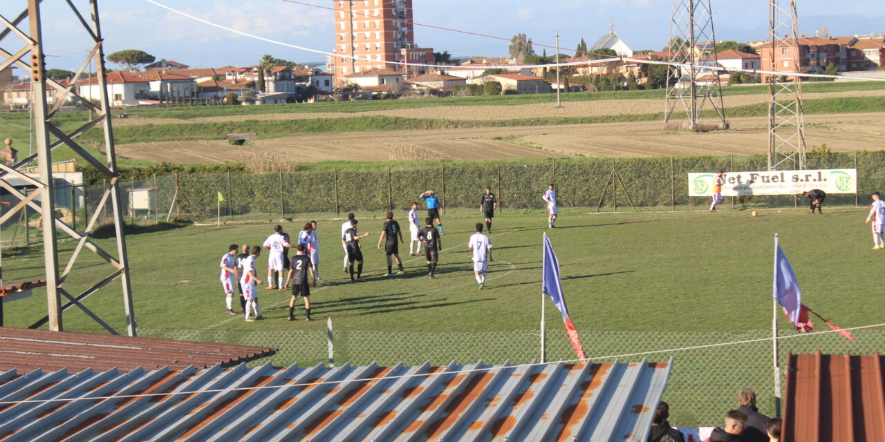 CALCIO. GUASTICCE – STAGNO: 4-2. IL DERBY COLLIGIANO SI TINGE DI ROSSOBLU