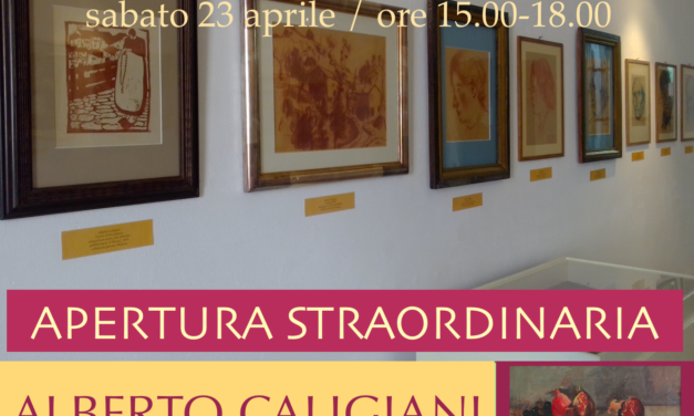 A COLLESALVETTI APERTURA STRAORDINARIA PER LA MOSTRA “ALBERTO CALIGIANI: L’ANIMA CARAVAGGESCA DEL GRUPPO NOVECENTESCO TOSCANO”