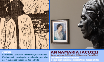 ALLA PINACOTECA DI COLLESALVETTI L’APPUNTAMENTO È CON ANNAMARIA IACUZZI