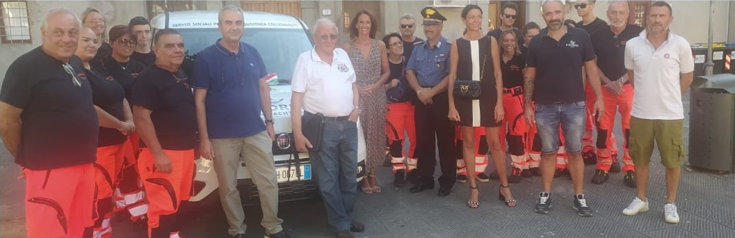 LA PUBBLICA ASSISTENZA DI COLLESALVETTI HA UN NUOVO MEZZO DA DESTINARE AI SERVIZI SOCIALI