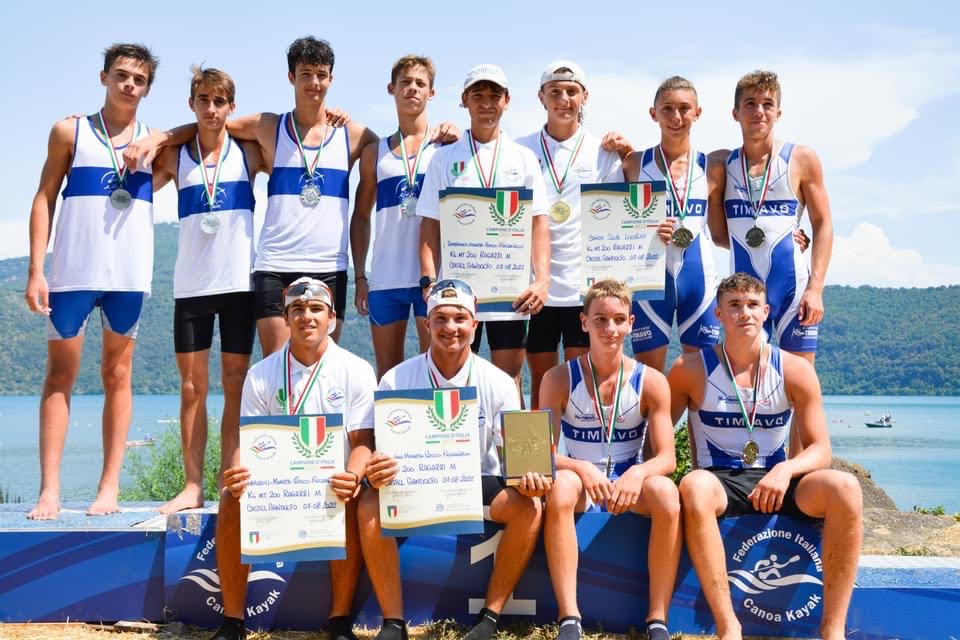 IL CANOA CLUB STAGNO PROTAGONISTA AI CAMPIONATI ITALIANI