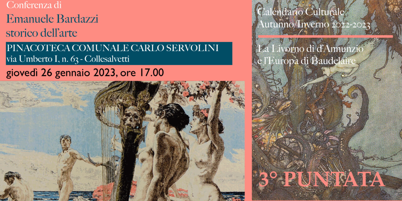 ALLA PINACOTECA DI COLLESALVETTI LA CONFERENZA “DALLE SIRENE DI ULISSE ALLA SIRENETTA DI ANDERSEN…”