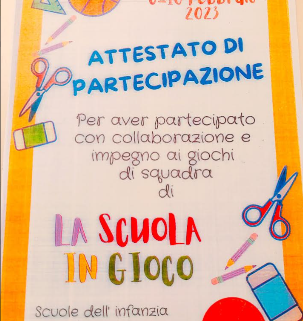 ALL’ISTITUTO SCOLASTICO “A. PICCHI” DI COLLESALVETTI SI GIOCA PER IMPARARE A VIVERE