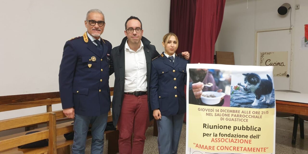 LA POLIZIA A FIANCO DELL’ASSOCIAZIONE “AMARE CONCRETAMENTE” ALL’INSEGNA DELLA SOLIDARIETÀ