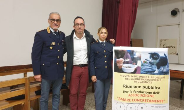 LA POLIZIA A FIANCO DELL’ASSOCIAZIONE “AMARE CONCRETAMENTE” ALL’INSEGNA DELLA SOLIDARIETÀ
