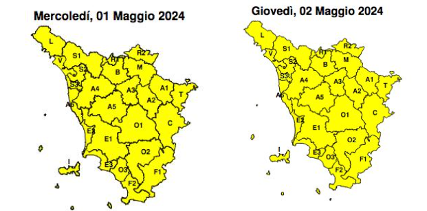 CRITICITÀ GIALLA IN TOSCANA: CHIUSA VIA AIACCIA PER SICUREZZA PUBBLICA