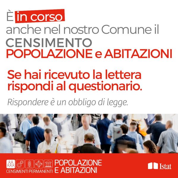 INIZIA IL CENSIMENTO DELLA POPOLAZIONE E DELLE ABITAZIONI: UN MOMENTO CRUCIALE PER LA RACCOLTA DI DATI STATISTICI