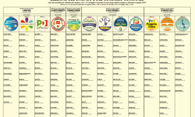 ELEZIONI COMUNALI A COLLESALVETTI: ECCO QUALI SONO I CANDIDATI SINDACO ED I LORO PROGRAMMI ELETTORALI