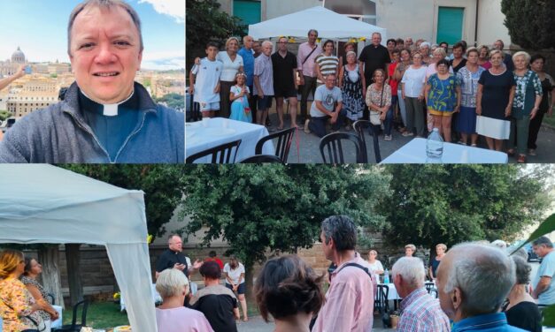 LA COMUNITÀ DI GUASTICCE ABBRACCIA E SALUTA DON SAMUEL