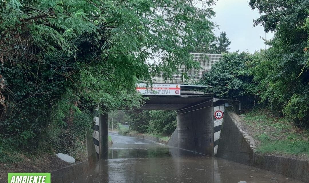 MALTEMPO A COLLESALVETTI: ATTIVATO IL CENTRO OPERATIVO COMUNALE PER FRONTEGGIARE LE INTENSE PIOGGE