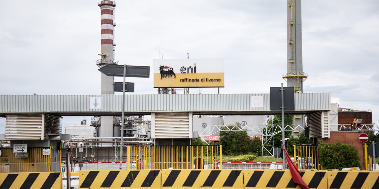 BIORAFFINERIA DI STAGNO: POSATA LA PRIMA PIETRA