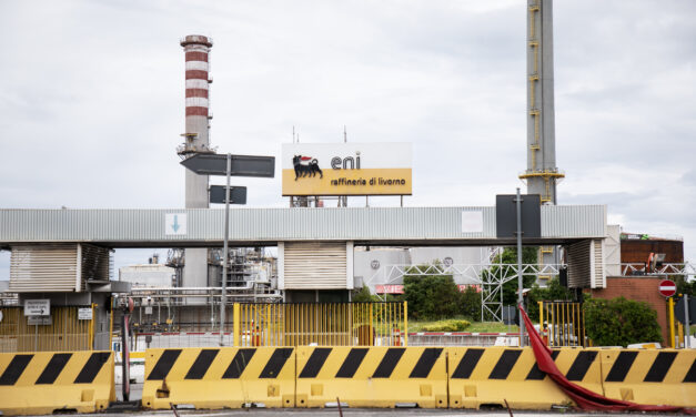 BIORAFFINERIA DI STAGNO: POSATA LA PRIMA PIETRA